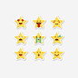 EMOJI卡通星星贴纸表情包矢量图高清素材 EMOJI 五角星 卡通 可爱 星星 星星表情包 矢量EMOJI 表情包 贴纸 黄色 矢量图 免抠png 设计图片 免费下载