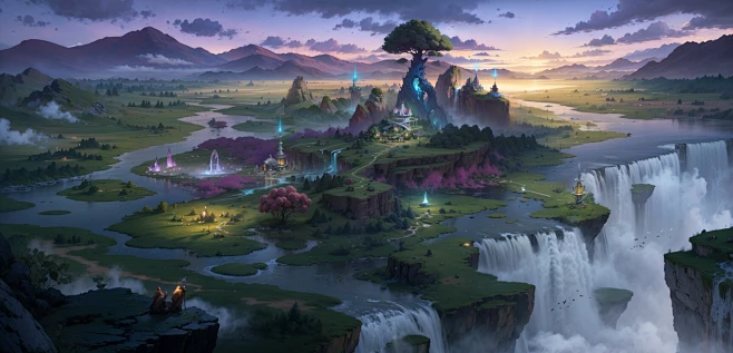 精灵之森 Elf Forest-花瓣网