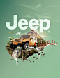 Jeep World : Digital art for the amazing brand Jeep