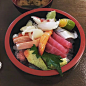 日式海鲜盖饭