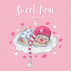 可爱的,熊,华丽的,泰迪熊,壁纸,模板,自然美,睡觉,问候,爱