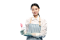 打扫家政保姆保洁服务女性人物免抠元素