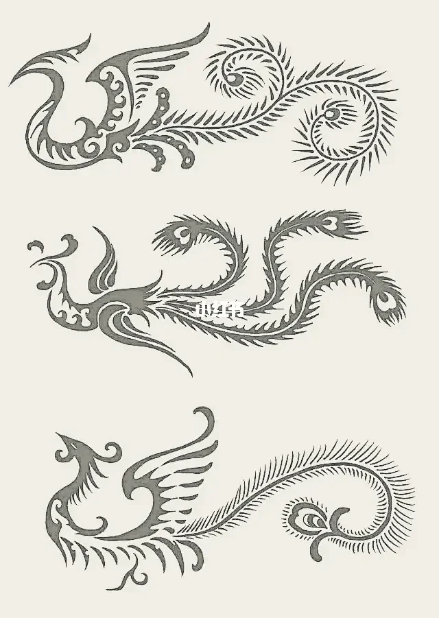 中国传统图腾纹样·凤纹