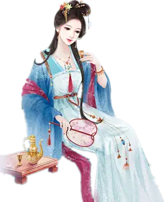 【免抠PNG素材篇】PNG手绘美女帅哥人物素材 16 - 浪漫人生 - .