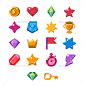 电脑游戏图标设置——网络元素矢量Computer Game Icon Set - Web Elements Vectors应用程序、应用程序、硬币、电脑、国防、设计师、开发、元素、能源、游戏图标,图片,说明,互联网项目,生活,幸运,吉祥,奖牌,中世纪,保护资源,集,盾牌,石头,力量,网络用户,用户界面,矢量, app, application, coin, computer, defense, designer, development, element, energy, game, icon, imag