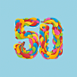 "50 on Behance" in Birthday : 50 on Behance