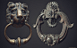 The Order: 1886 - ornate knockers, Dariusz Drobnica : High poly sculpts of the ornate knockers for The Order: 1886 game (2014). 

www.dariuszdrobnica.com.pl 
https://dariusz.artstation.com/ 
https://www.instagram.com/3ddarius/ 
https://www.facebook.com/Da