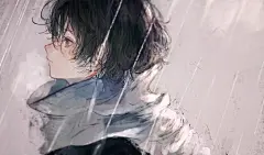 Orie日本插画师，她的画给人一种细腻清新、温暖又宁静的感觉，似乎一张使用了梦幻滤镜的照片。主题大多为各种风格的少女，表情刻划得十分生动，或宁静，或淡然，或忧伤。个人认为其画风应该是从水彩上延续的，清淡的色彩，叠加有层次的纹理，不过我认为最值得从Orie身上思考的是水彩的思路：刻画细节是为了看起来有丰富细节给人遐想，而不是真的还原细节。 (171)