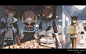 Anime 1600x1000 Lococo anime anime girls Arknights Texas (Arknights) Exusiai (Arknights)