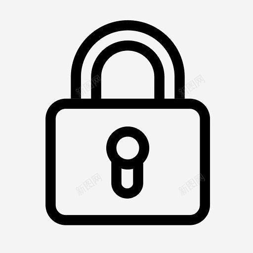 登录帐户锁图标 UI图标 设计图片 免费下载 页面网页 平面电商 创意素材