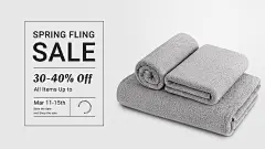 Simple Cloth Shop Promotion Ecommerce Banner