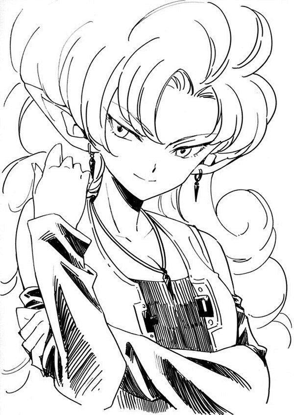 「Dragon Ball」龙珠美女图。
...