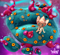 Diamond Digger Saga : Diamond Digger Saga is a clicker game where I had the opportunity to work as a Game Artist doing lots of differents designs in terms of characters, environments, stories, user interface and everything related with a game art. I prese