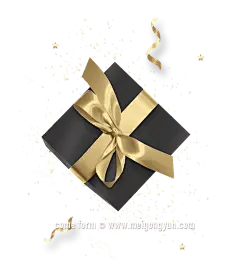 [美工云]高大上圣诞MERRY-CHRISTMAS新年电子贺卡礼盒源文件下载：