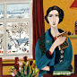 Dee Nickerson英国插画