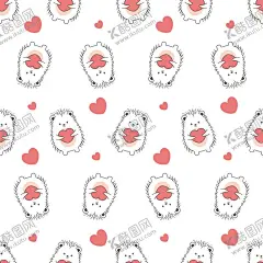 刺猬图案 【酷图网】无缝,印花,循环,连续,图案,数码,布料,服装,童装,刺猬,刺猬插画,卡通刺猬,母婴用品,服饰,小刺猬,素材,元素,插画,插图,矢量,图片,刺猬图案,可爱,海报素材,背景,动物,手绘,Q版,刺猬元素,刺猬素材,底纹,平铺,睡衣,窗帘,涂鸦,时尚,简约,壁纸,童装图案,秋天,ai,萌,爱心,拟人,红心