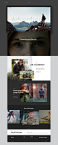 Bear Grylls Website : Website design and development for Bear Grylls