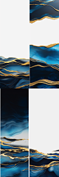 helu_bobo_ChineseabstractbluegoldbackgroundMetalFluids_bea717b3-970e-4501-ac00-a9ac93f9a3a9