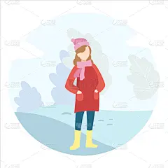 公园,女孩,冬天,可爱的,霜,壁纸,雪,女人,青年女人,步行
