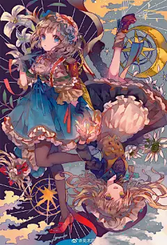 童话唯美系角色设定
,
人物插画艺术家
,
茶ごま  ​​​ ​​​​