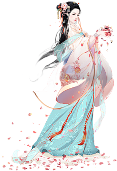悠然🍀采集到png 女