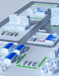 Blender丨工厂可视化3D场景建模 - 小红书