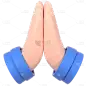 3D手势-祈祷