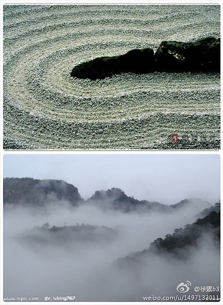 ：日本人喜欢枯山水，中国人喜欢看云海，美...