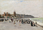 loir, luigi view of the beach an ||| figures ||| sotheby's n09143lot7c5v7es