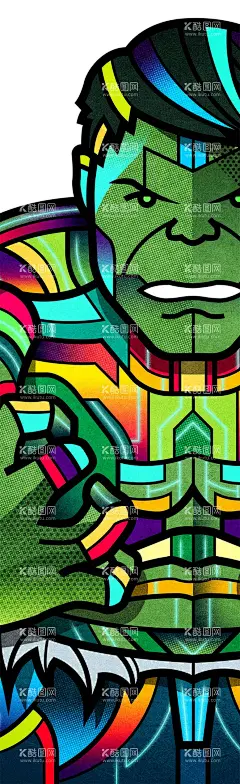 插画  - 源文件下载【酷图网】炫彩,插画,扁平风,平面几何,人物插画,多彩设计,