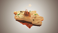 PPTmachine采集到Low Poly 素材