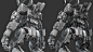 BT-7274 Titanfall, Adisorn Klinkhachon : Fan art BT- 7274 Titanfall
*I likes to play Titanfall games and has a passion for BT-7274 is I therefore of creating this 3D work.