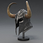 3d model of medieval knight helmet