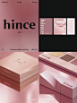 hince.高级粉.系列彩妆品牌视觉艺术美学
