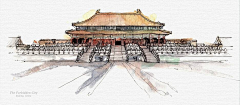 星球上的孤独的人采集到黑白插画