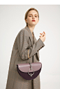 CHARLES＆KEITH2019秋季新品CK2-50671033金属圆环饰手提单肩包女-tmall.com天猫