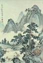 陈少梅山水画 ​​​​