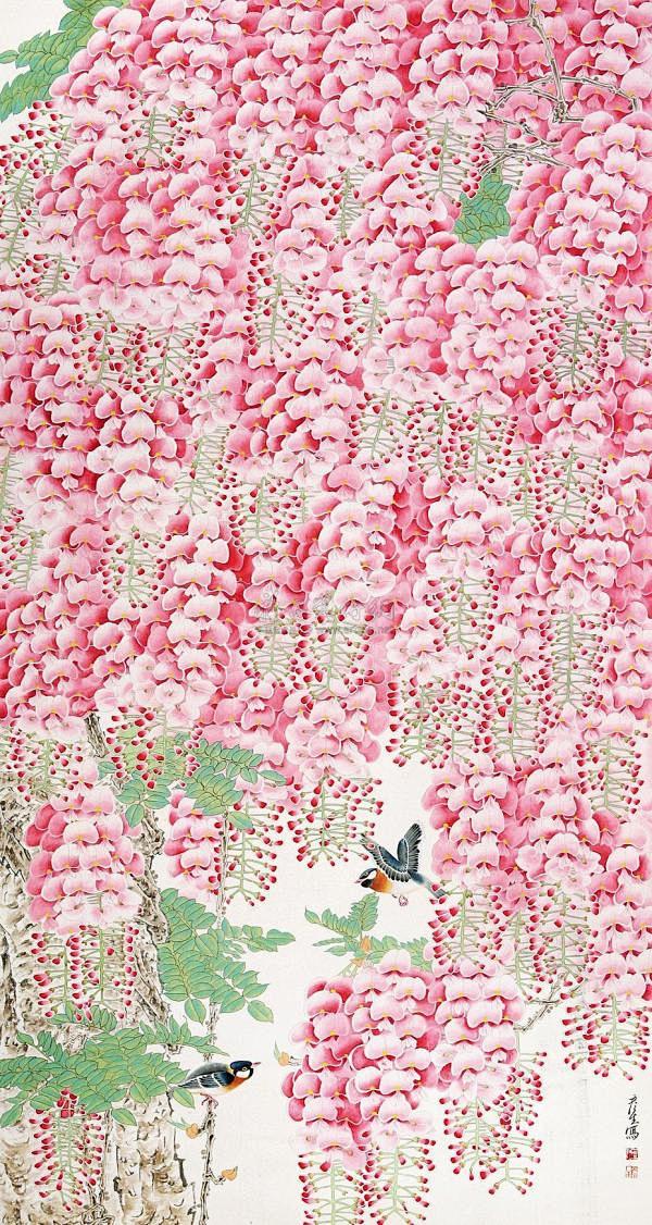 周彦生作品选——富丽花鸟 