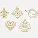 Worked on a few small illustrations for our company Holiday card this week. The style is pretty far from what I normally go for so it was a bit of a challenge but Im really happy with how they turned out!

Full set attached