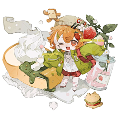 不二呐采集到q版