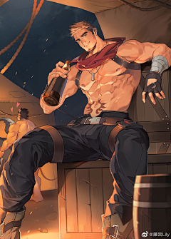 y2oGHlCv采集到肌肉男