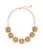 Tory Burch Crystal Rose Necklace 