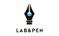 Lab and pen logo design