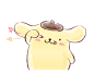 #Pompompurin# 
水彩风格LINE表情② 15张 ​​​​