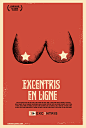 加拿大媒体平面广告设计Cinéma Excentris