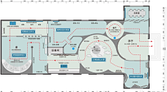 饭团2011采集到展厅平面图