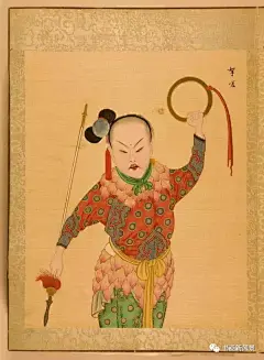 清 佚名《升平署脸谱》