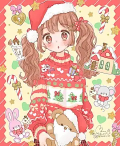 ☆、Twitter、动漫、二次元、插画、壁纸、软妹、原宿、屏保