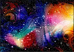 星系,太空,星尘,水彩背景,壁纸,模板,行星,天空,夜晚,自然