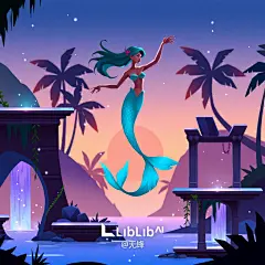 美式卡通场景扁平化机械科幻横版场景-LoRA-无锋-LiblibAI